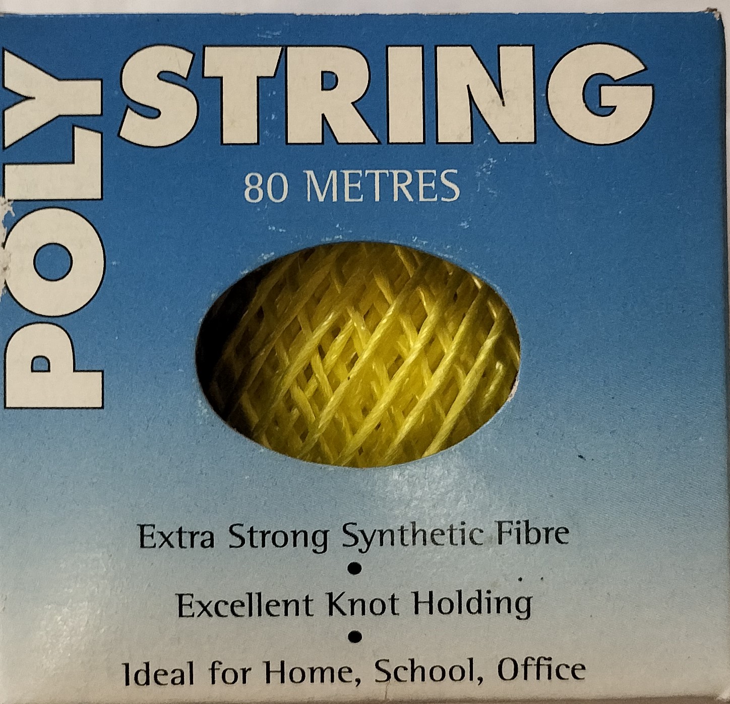 String - Poly 80m Yellow
